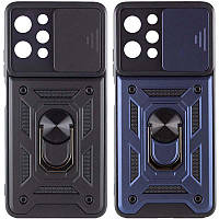 Чехол Ummi Camshield Serge Ring для Xiaomi Redmi 12 / Poco M6 Pro 5G