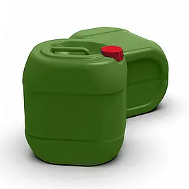Пластикова каністра 30л харчова 2-х шарова, зелена