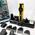 Бездротовий акумуляторний тример для стрижки волосся, Бездротовий тример для стрижки та гоління CG-60, фото 8