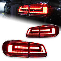 Задні ліхтарі для Volkswagen Tiguan (2013–2017) — LED з динамічним сигналом