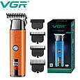 Тример для складної стрижки волосся VGR, Машинка для точної стрижки бороди і волосся RM-18, фото 8