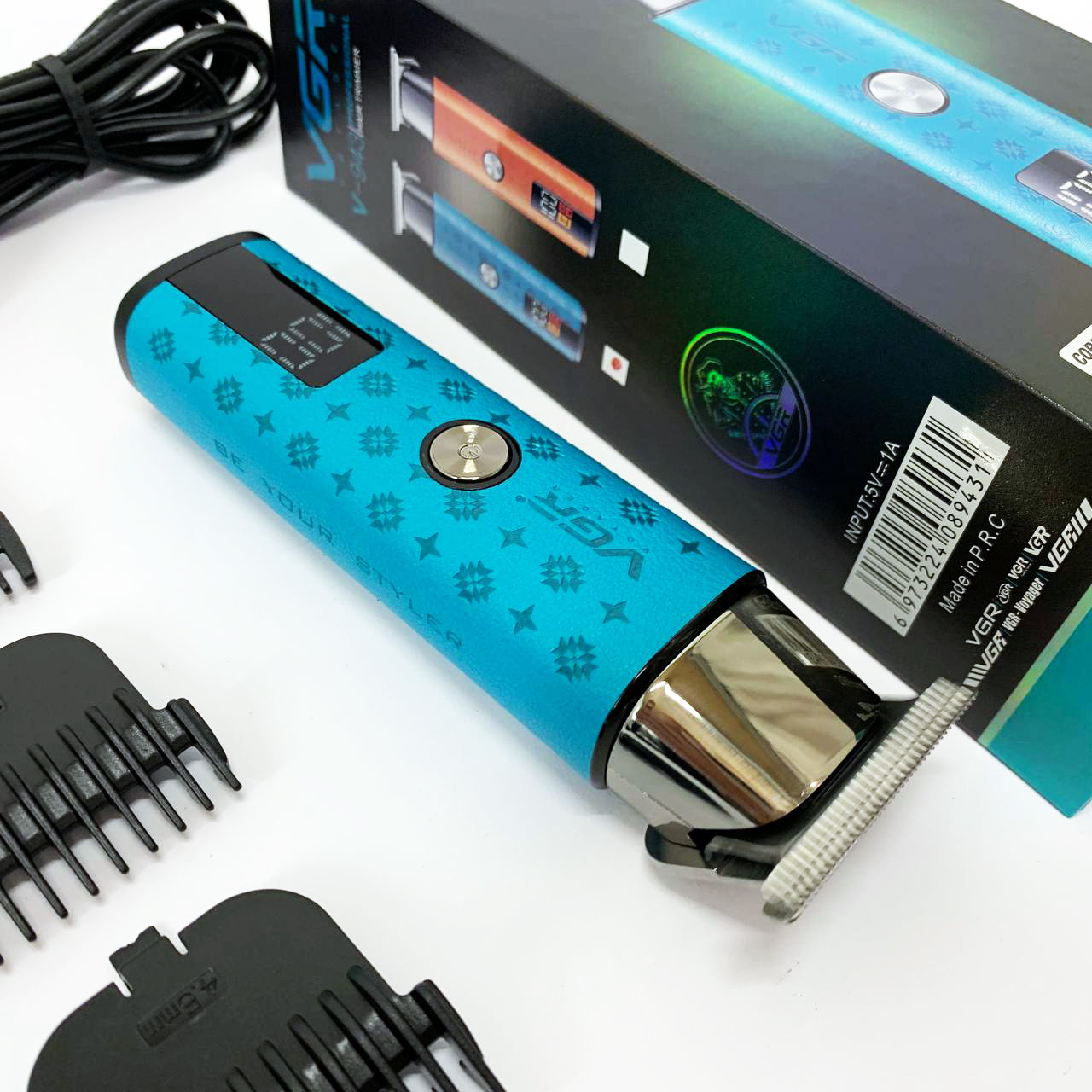 Набір машинок для стрижки, Набір для видалення волосся із зарядним пристроєм, Тример бездротовий VG-22, фото 1