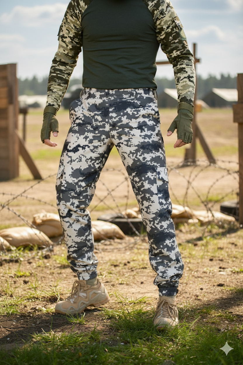 Армійські міцні штани для ЗСУ НГУ бойових завдань рип-стоп дихають спецодяг на липучках практичні зручні - фото 1 - id-p2771073437