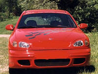 Передній бампер зі склопластику для Zaz Chance sd Бампер на авто ЗАЗ Ченч Шанс седан