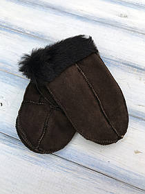 Рукавиця дитяча 4-6 років Віктор коричневі 911