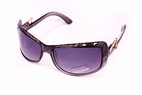 Окуляри жіночі (3045-6) лінза чорна .Оправа чорно-сіра