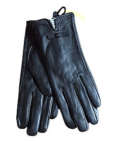 Жіночі шкіряні рукавички Кролик Середні 4-417 з дефектом