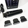 Хороші машинки для стрижки волосся для дому, Тример для скронь Машинка стрижки волосся і гоління KS-33, фото 4