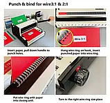 Біндер YIBO WW2018R (метал 3:1 і 2:1) круглі отвори (000012397), фото 3