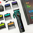 Машинка для стрижки посіченого волосся VGR, Набір для стрижки з зарядкою Миюча машинка BO-19, фото 4