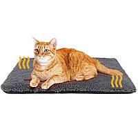 Самонагріваючий килимок для собак, котів 40*50, темно-сірий, S