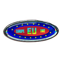 Емблема на капот, багажник Europe EU зірочки 100х44 мм на скотчі УЦІНКА!