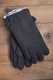 Чоловічі зимові стрейчеві рукавички + кролик 8194