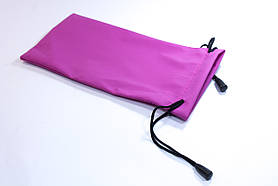 Мішечок для зберігання окулярів малиновий із дефектом