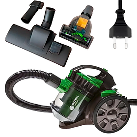 Пилосос BITEK 4200Вт з контейнером 3 л — потужний циклонний пилосос для дому, сухе прибирання від мережі