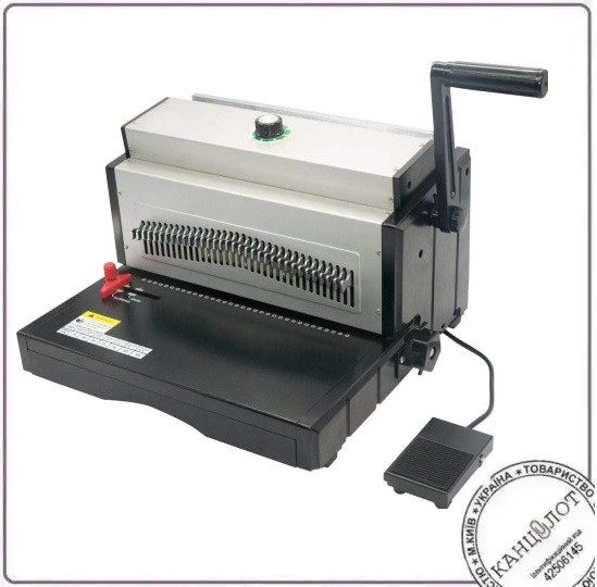 Біндер на металеву пружину YIBO ET8707 електричний (000013650), фото 1