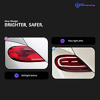 Задні ліхтарі для Volkswagen Beetle (2013–2019) — LED з динамічним сигналом