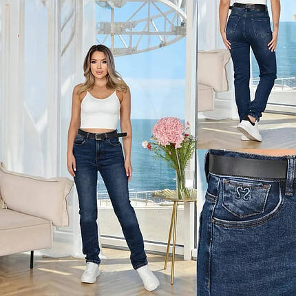 Стильні жіночі джинси, тканина "Джинс" 48, 50, 52, 54 розмір 48, фото 2