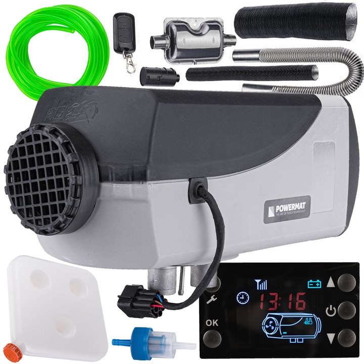 Обігрівач масляний Powermat Webasto PM-AG-8M1 Автомобільний дизельний повітряний обігрівач Масляний обігрівач, фото 1