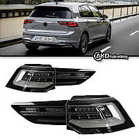 Задні ліхтарі для Volkswagen Golf 8 (2020–2021) — LED з денними ходовими вогнями