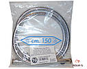 Шланг для душа ISA 1/2"x2,0 м. (подвійне неіржавке обплетення) Італія 61600P, фото 3