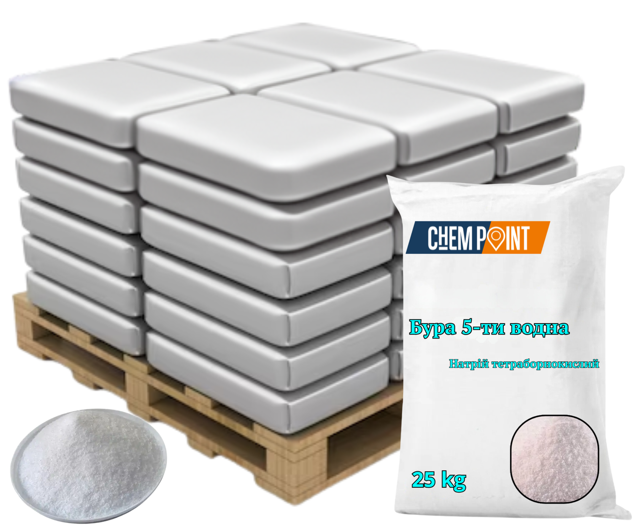 Бура 5-водна 25 кг Туреччина, фото 1