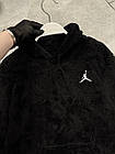 Молодіжний худі Jordan теплий плюшевий Кофта з кишенею кенгуру Толстовка з капюшоном, фото 6