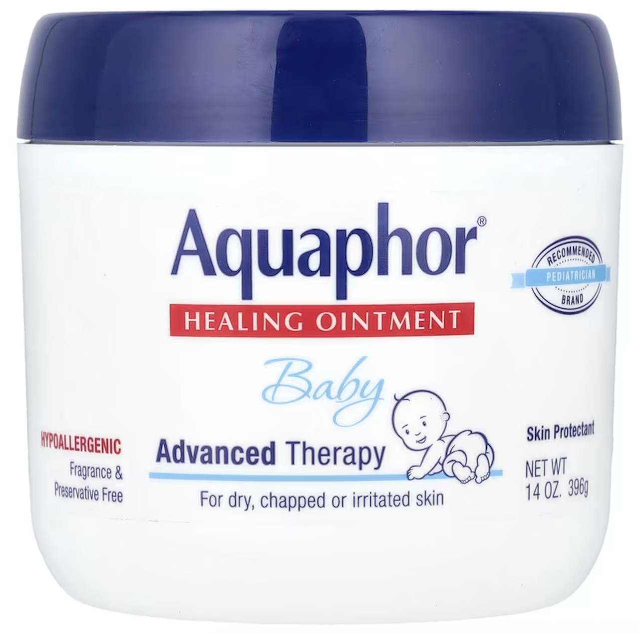 Aquaphor, Baby, загоювальна дитяча мазь, 396 г, фото 1