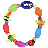 Nuby, Bug-a-Loop, прорізувач, для дітей від 3 місяців, 1 шт, фото 3