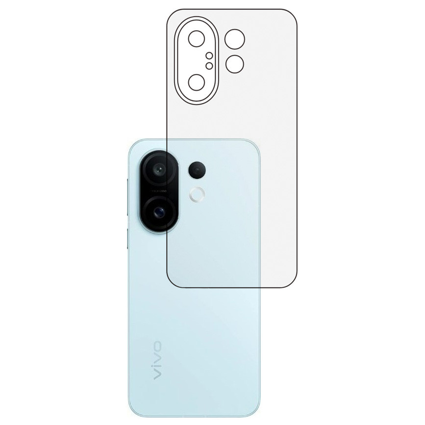 Плівка на задню панель Mietubl HD для Vivo S30 Pro Mini, фото 1