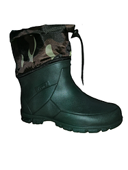 Напівчоботи чоловічі зимові Рибак зелені, гуртом від 4 пар