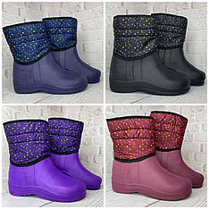 Чоботи-дутіки жіночі Зірочка, гарної якості 8 пар