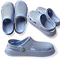 Крокси жіночі Сабо Crocs-02, розмір від 36 до 41 (6 пар в пакованні)