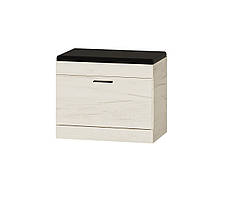 Тумба для взуття Соната 600, Дуб Крафт Білий