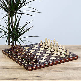 Колекційні шахи з натурального дерева | Подарунок на юбілей шефу