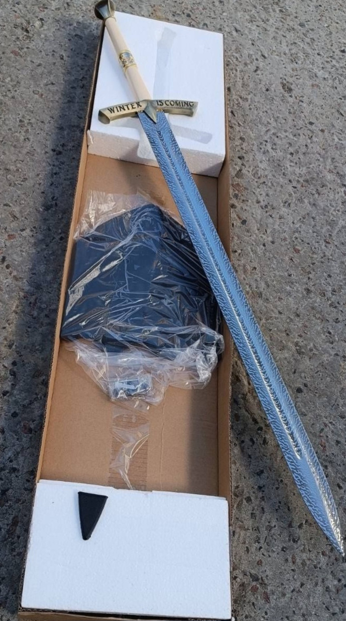 Меч Старков, сувенірний меч Лід і полум'я, супер подарунок, фото 1