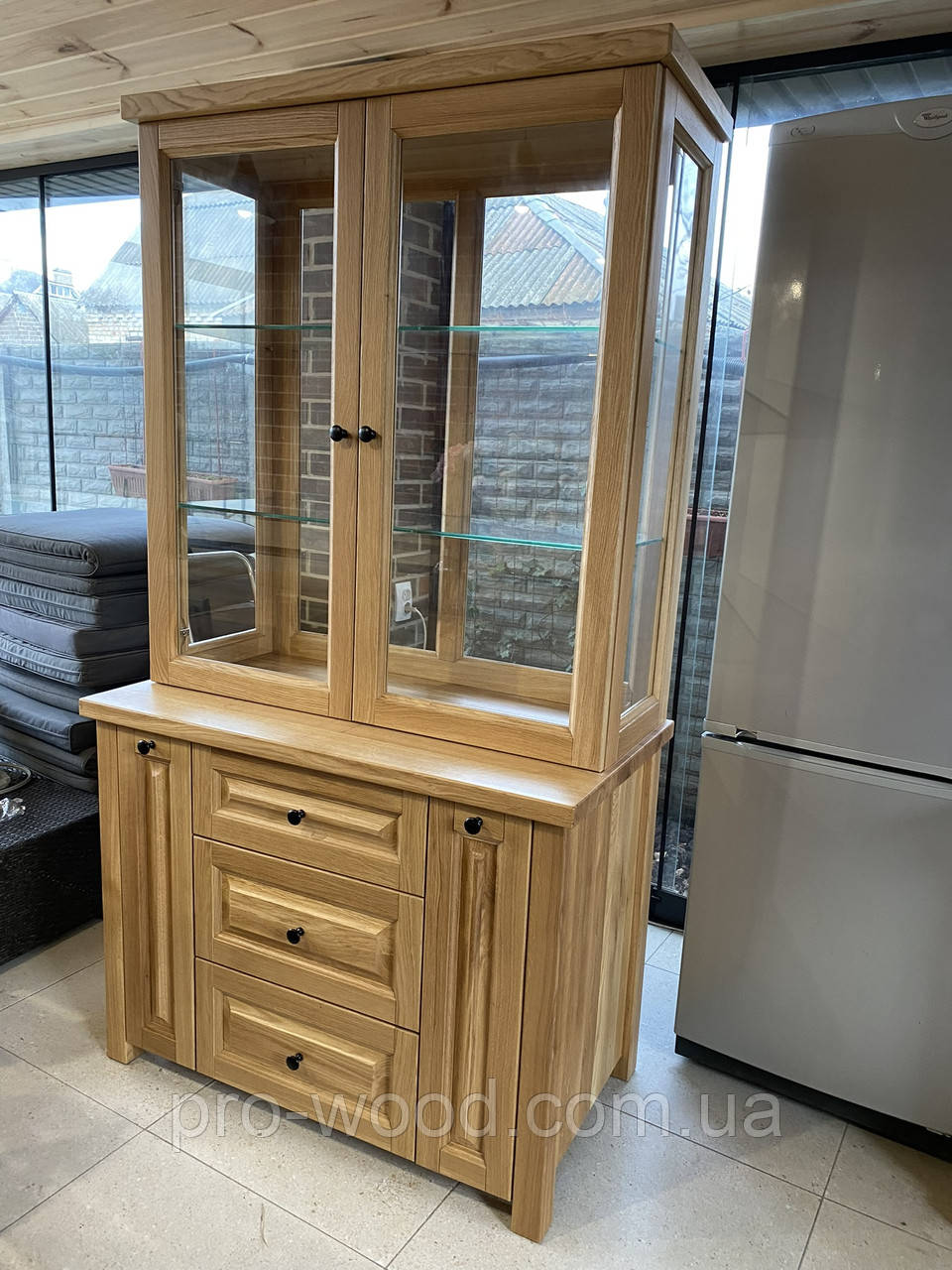 Буфет-сервант зi склом, фото 1