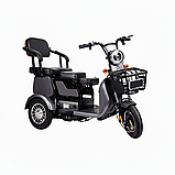 Акумуляторний трицикл Forte FAMILY-WN600 600 Вт 60В/20Аг триколісний електроскутер для міста, фото 2