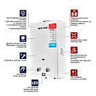 Газова колонка Mixxus GWH-0110 BASIC димохід 16.9kW, 10 л/хв Біла - WH0022, фото 3