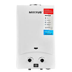Газова колонка Mixxus GWH-0110 BASIC димохід 16.9kW, 10 л/хв Біла - WH0022