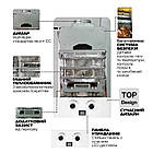 Газова колонка Mixxus GWH-0112 BASIC димохід 19.8kW, 12 л/хв Біла - WH0029, фото 4