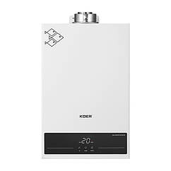 Газова колонка Koer KWH.G0312 турбо 23kW, 12 л/хв Біла - KR5557