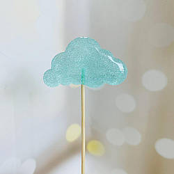 Льодяник з ізомальту "Хмарка" Блакитний