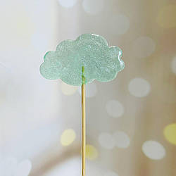 Льодяник з ізомальту "Хмарка" Бірюзовий