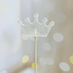 Льодяник з ізомальту "Корона" Прозорий