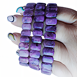 Чароїт браслет, 0302ТЧ