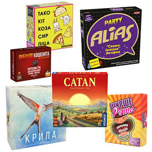 Настільні ігри для всієї родини