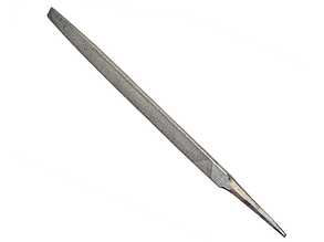 Напилок тригранний полотно без ручки (KM-0001) 200 мм