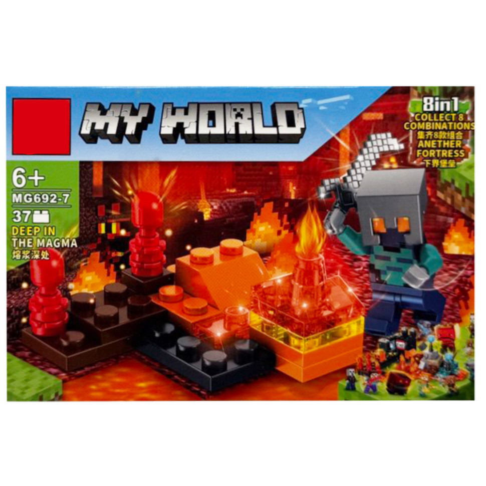 Дитячий конструктор "Minecraft" MG692-7, 37 деталей, фото 1