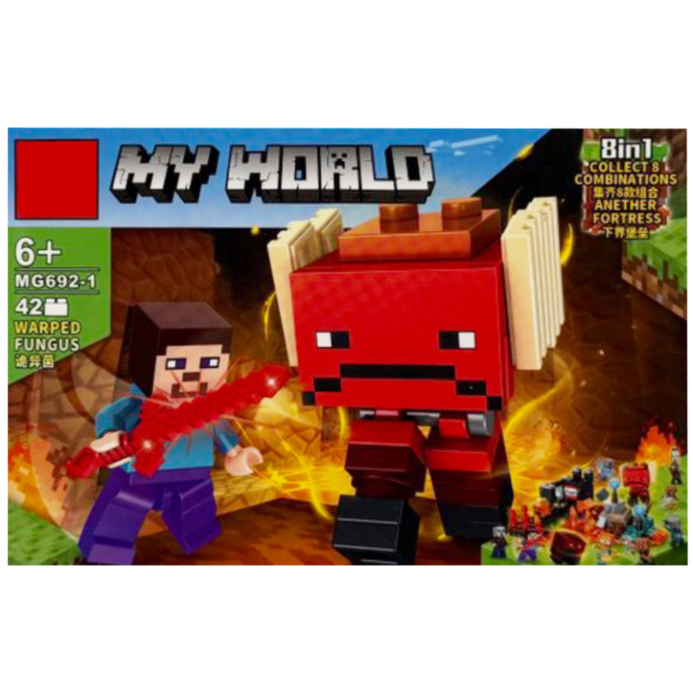 Дитячий конструктор "Minecraft" MG692-1, 42 деталі, фото 1